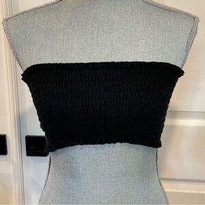 Brandy Melville Black Women’s Tube Top Beach Vacation Festival Travel Summer